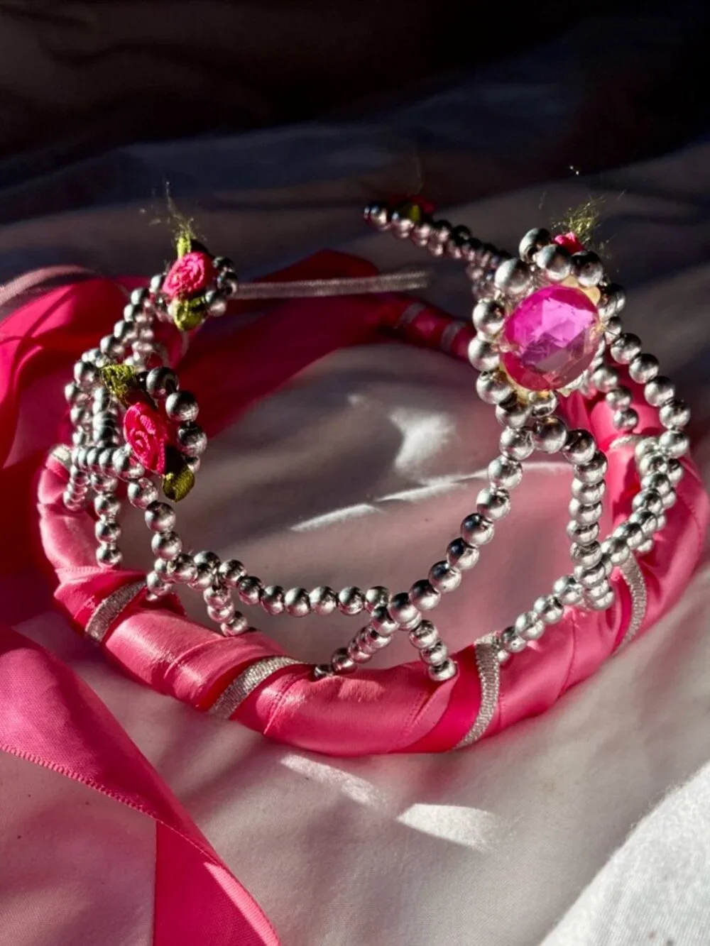 Anna Traveling Costume Frozen Girls Nordic Blue Sequins Pink Tiara 9 10 No Cape